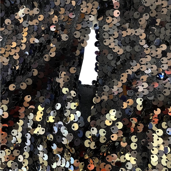 Nicole Miller New York womens sequinned  New Year's dress size Small - Picture 6 of 13